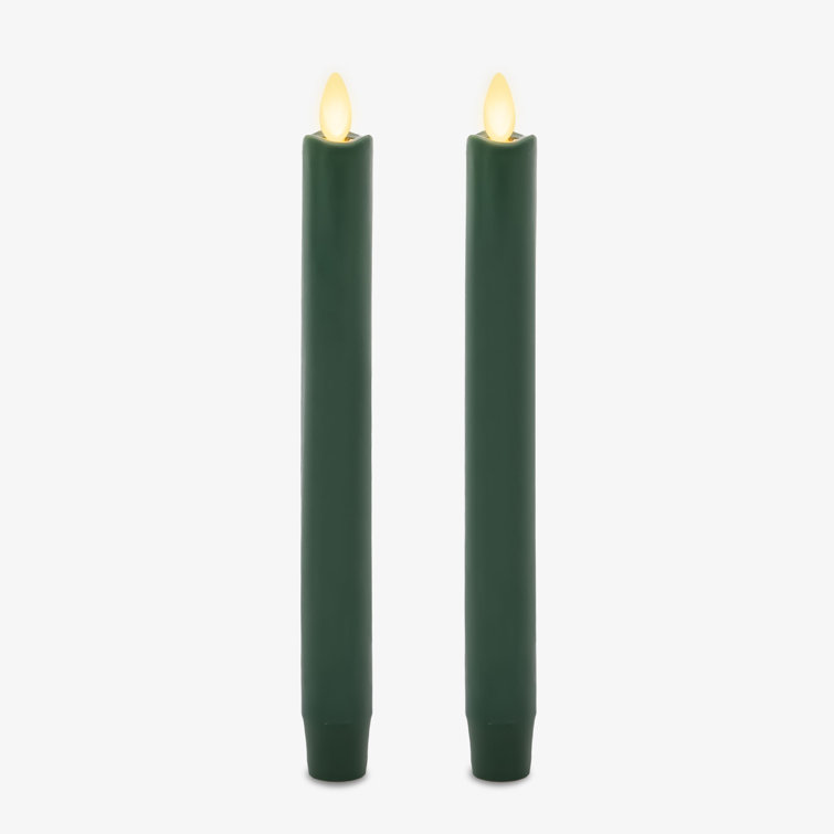 The Party Aisle™ Unscented Flameless Taper Candle Wayfair